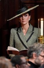 KATE MIDDLETON at Installation of Dame Sarah Mullally as 106th Archbishop of Canterbury in Canterbury 03/25/2026