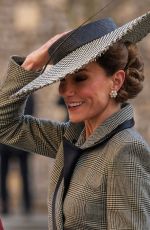 KATE MIDDLETON at Installation of Dame Sarah Mullally as 106th Archbishop of Canterbury in Canterbury 03/25/2026