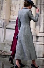KATE MIDDLETON at Installation of Dame Sarah Mullally as 106th Archbishop of Canterbury in Canterbury 03/25/2026