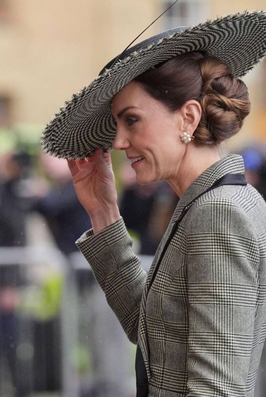 KATE MIDDLETON at Installation of Dame Sarah Mullally as 106th Archbishop of Canterbury in Canterbury 03/25/2026