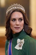 KATE MIDDLETON at State Banquet at Windsor Castle in Windsor 03/18/2026