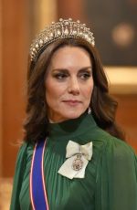 KATE MIDDLETON at State Banquet at Windsor Castle in Windsor 03/18/2026