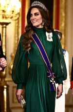 KATE MIDDLETON at State Banquet at Windsor Castle in Windsor 03/18/2026