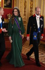 KATE MIDDLETON at State Banquet at Windsor Castle in Windsor 03/18/2026