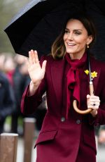 KATE MIDDLETON Visits Oriel Davies in Newtown 02/26/2026