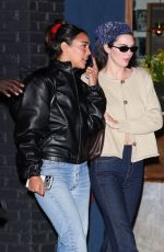 KENDALL JENNER and HAILEY BIEBER Leaves a Restaurant in Los Angeles 03/12/2026