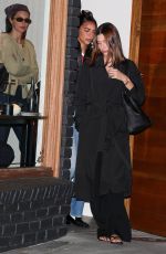 KENDALL JENNER and HAILEY BIEBER Leaves a Restaurant in Los Angeles 03/12/2026