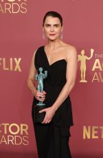 KERI RUSSELL at 32nd Annual Actor Awards at Shrine Auditorium and Expo Hall in Los Angeles 03/01/2026