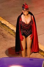 KIM KARDASHIAN on the Set of The Fifth Wheel Directed by Eva Longoria in Los Angeles 03/04/2026