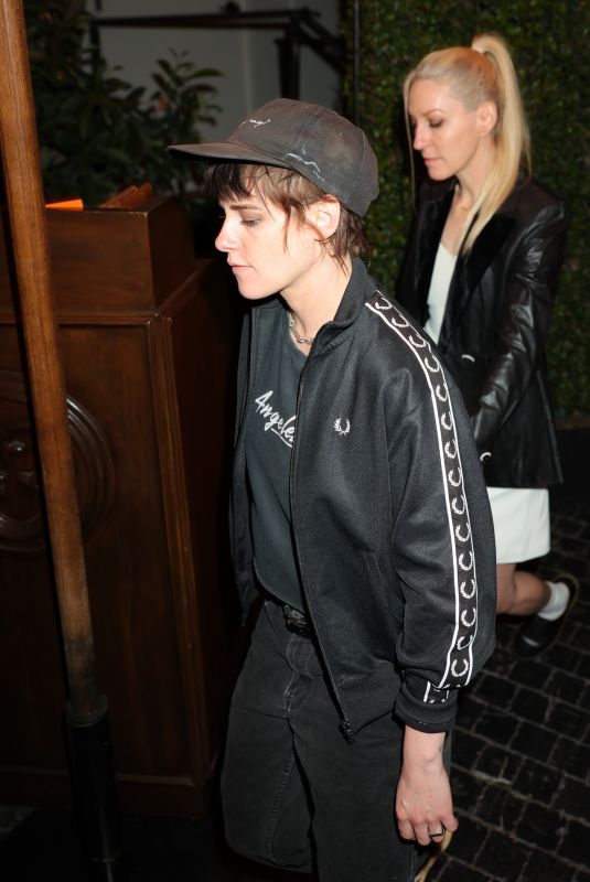 KRISTEN STEWART and DYLAN MEYER Out for Oscars Weekend Celebration in Los Angeles 03/14/2026