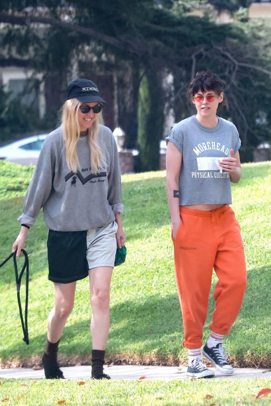 KRISTEN STEWART and DYLAN MEYER Out in Los Angeles 036/30/2026