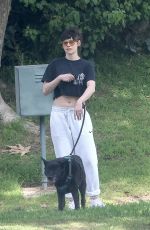KRISTEN STEWART Walking Her Dog with a Friend in Los Feliz 03/04/2026