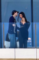 KYLIE JENNER and Timothee Chalamet at a Photoshoot for Sprinter in Beverly Hills 02/272026
