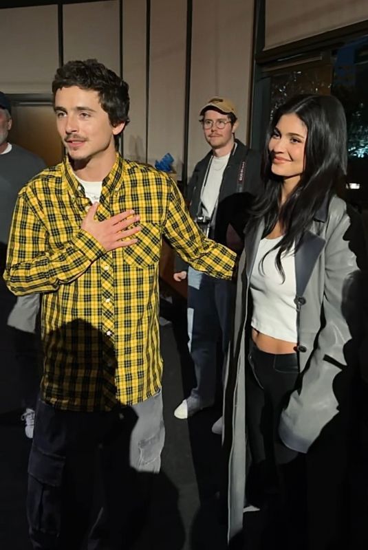 KYLIE JENNER and Timothee Chalamet at Mind the Game Podcast in Los Angeles 03/02/2026