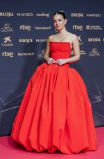 LAURA ESCANES at 40th Goya Cinema Awards in Barcelona 02/28/2026
