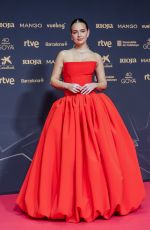 LAURA ESCANES at 40th Goya Cinema Awards in Barcelona 02/28/2026