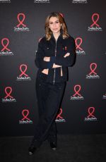 LAURY THILLEMAN at Sidaction 2026 Photocall at Le Lido in Paris 03/16/2026