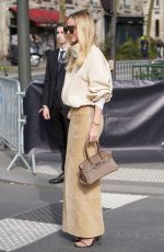 LEONIE HANNE Arrives at Hermes Show at Paris Fashion Week 03/07/2026