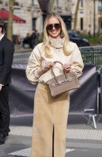 LEONIE HANNE Arrives at Hermes Show at Paris Fashion Week 03/07/2026