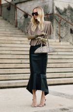 LEONIE HANNE Out at Paris Fashion Week 03/07/2026