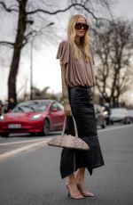 LEONIE HANNE Out at Paris Fashion Week 03/07/2026