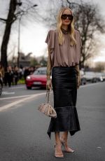 LEONIE HANNE Out at Paris Fashion Week 03/07/2026