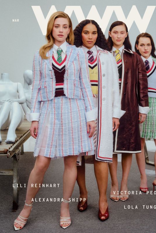 LILI REINHART, ALEXANDRA SHIPP, LOLA TUNG and VICTORIA PEDRETTI for Who What Wear, March 2026