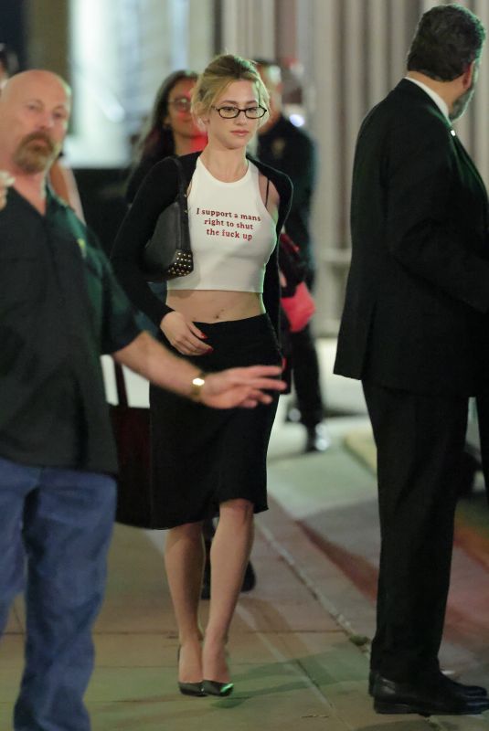 LILI REINHART Out and About in Los Angeles 03/26/2026