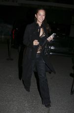 LILY CHEE Arrives at Costes Hotel at Paris Fashion Week in Paris 03/04/2026