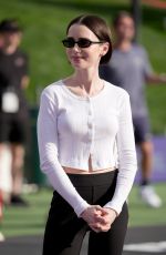 LILY COLLINS at 3rd Annual Desert Smash Celebrity Pickleball Challenge in La Quinta 03/03/2026