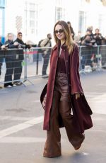 LILY JAMES at Zimmermann Womenswear Fall/Winter 26/27 Show at Paris Fashion Week 03/09/2026