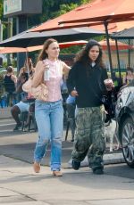 LILY-ROSE DEPP and 070 SHAKE Out for Lunch at La Villita Cantina in Los Feliz 03/27/2026