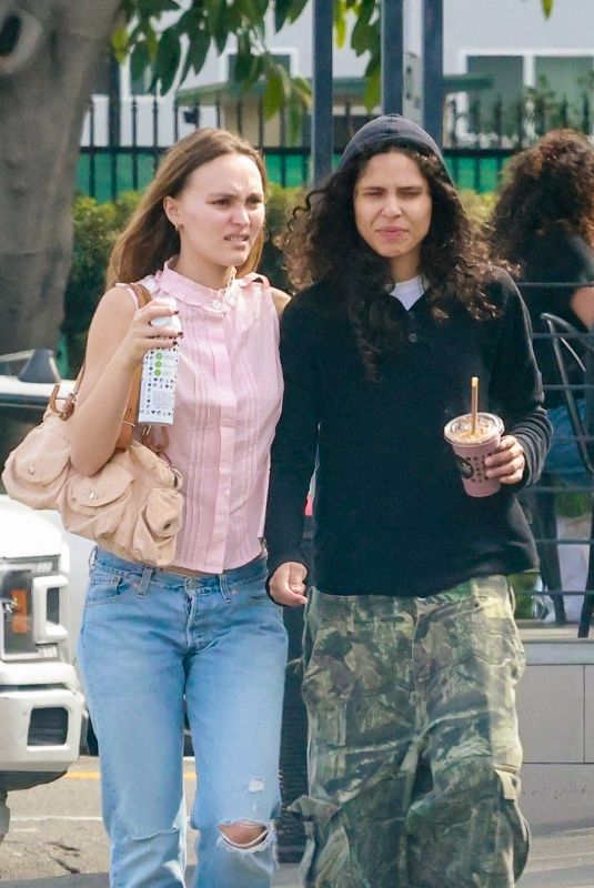 LILY-ROSE DEPP and 070 SHAKE Out for Lunch at La Villita Cantina in Los Feliz 03/27/2026