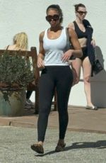 LORI HARVEY Leaves Pilates Class in Los Angeles 03/28/2026