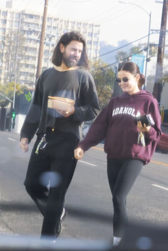LUCY HALE and Phillip Lopez Out for Breakfast in Los Feliz 06/30/2026