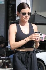 LUCY HALE Out for Morning Coffee in Los Angeles 03/16/2026