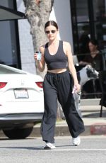 LUCY HALE Out for Morning Coffee in Los Angeles 03/16/2026