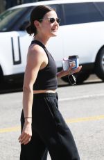 LUCY HALE Out for Morning Coffee in Los Angeles 03/16/2026