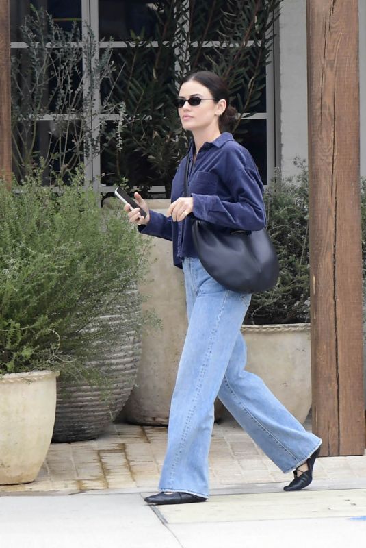 LUCY HALE Out in Los Angeles 03/10/2026