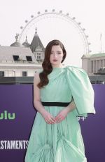 LUCY HALLIDAY at UK Photocall for The Testaments at Raffles in London 03/26/2026