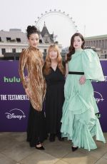 LUCY HALLIDAY at UK Photocall for The Testaments at Raffles in London 03/26/2026