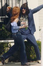MADELAINE PETSCH Out with Mr. Fantasy in Los Angeles 03/27/2026