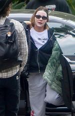MADELYN CLINE Arrives at a Film Set in Hollywood Hills 03/10/2026