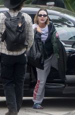 MADELYN CLINE Arrives at a Film Set in Hollywood Hills 03/10/2026
