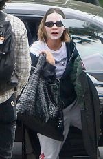 MADELYN CLINE Arrives at a Film Set in Hollywood Hills 03/10/2026