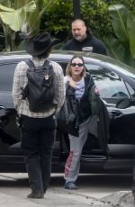 MADELYN CLINE Arrives at a Film Set in Hollywood Hills 03/10/2026