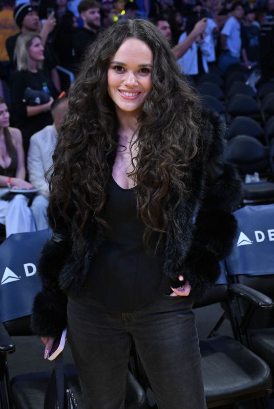 MADISON PETTIS at NBA Game Between L.A. Lakers and Chicago Bulls in Los Angeles 03/12/2026
