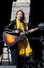 MAGGIE ROGERS Performs at No Kings Rally in St. Paul 03/28/2026