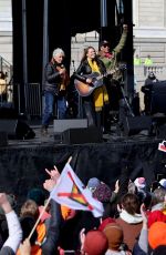 MAGGIE ROGERS Performs at No Kings Rally in St. Paul 03/28/2026