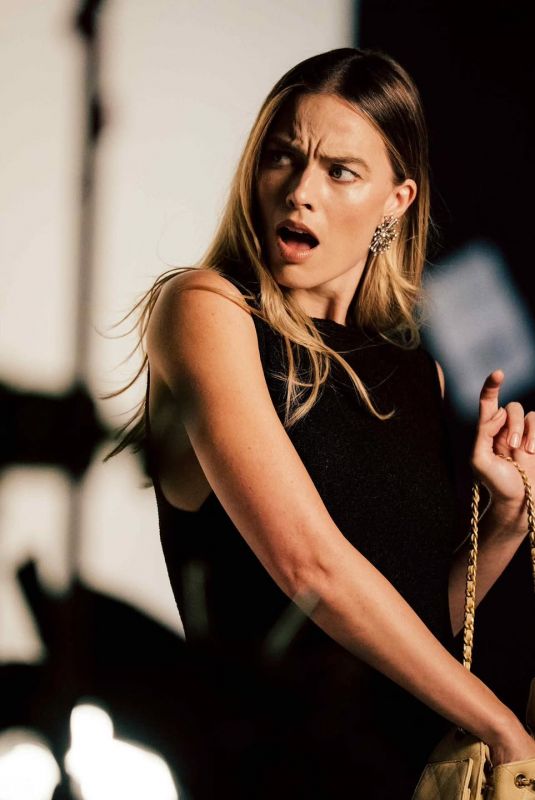MARGOT ROBBIE for Chanel 25 Handbag Ad Campaign and Vogue Magazine Coverage, March 2026